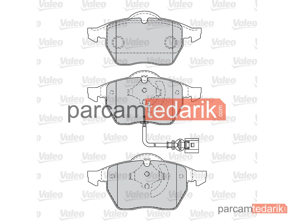 VALEO 671486 | Fren Balatası — VW Bora I, VW Bora Variant, VW Golf IV